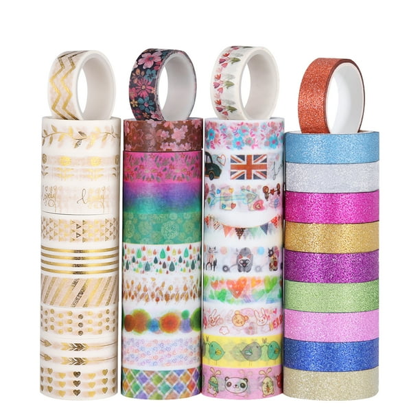 3 Rolls Washi Paper Tape Sticker Landscape DIY Scrapbooking Album Decor Craft